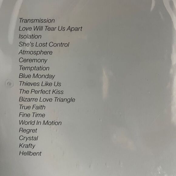 Joy Division and New Order NEW CD Total – Hits and Remixes, Compact Disc Wea UK - Picture 3 of 3